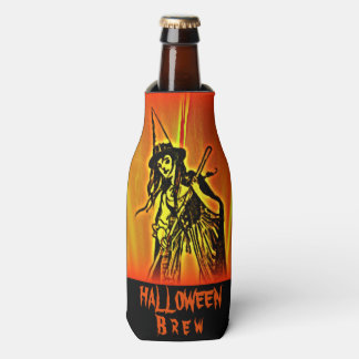 Halloween Witch Brew Bottle Cooler