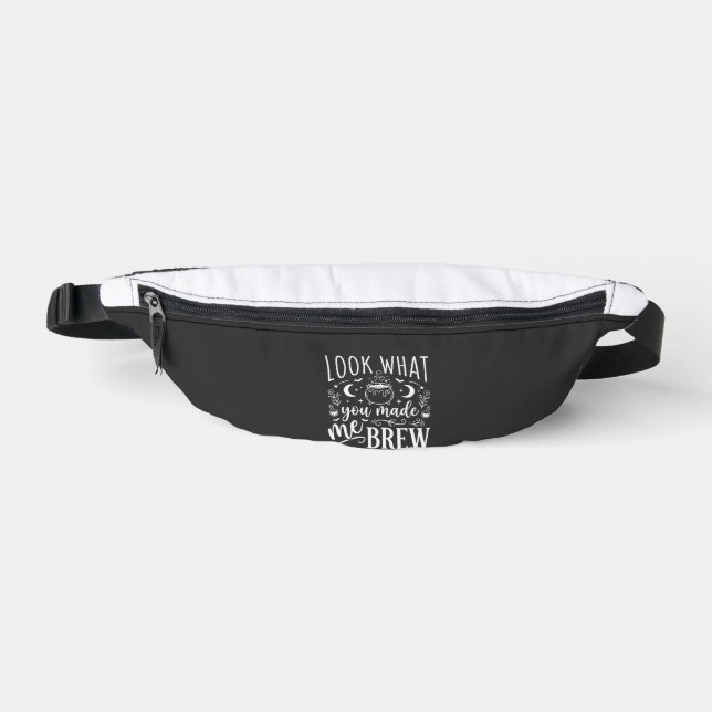 Halloween Witch Brew Funny Potion Design_1 Bum Bags (Front)