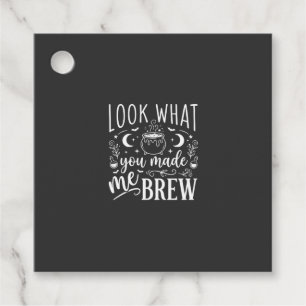 Halloween Witch Brew Funny Potion Design_1 Favour Tags