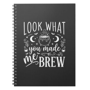 Halloween Witch Brew Funny Potion Design_1 Notebook