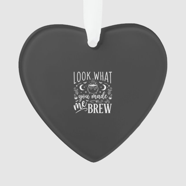 Halloween Witch Brew Funny Potion Design_1 Ornament (Front)