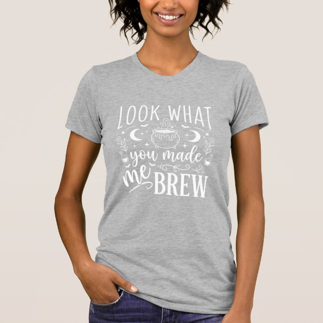 Halloween Witch Brew Funny Potion Design_1 T-Shirt (Front)