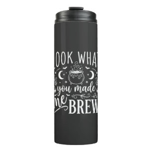 Halloween Witch Brew Funny Potion Design_1 Thermal Tumbler
