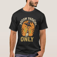 Halloween Witch Broom Parking