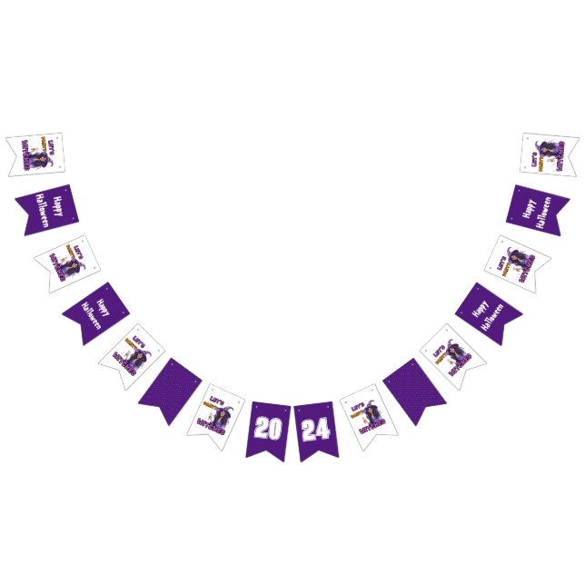 Halloween witch bunting  (All)