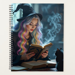 Halloween Witch Calendar Planner