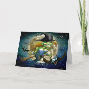Halloween Witch Card