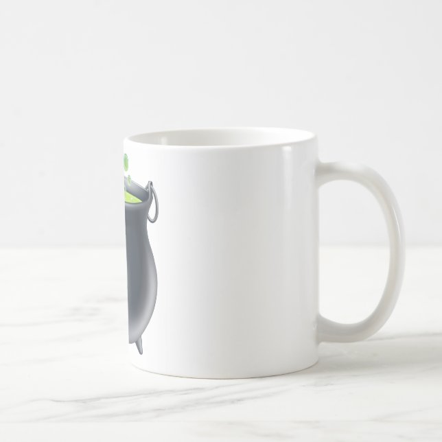 Halloween witch cauldron coffee mug (Right)