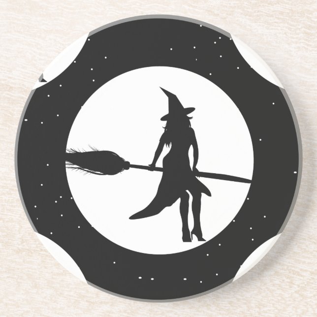 halloween witch coaster (Front)