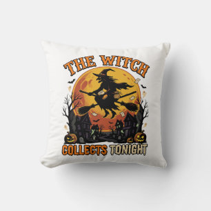 Halloween Witch Collection Humour Cushion