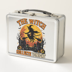 Halloween Witch Collection Humour Metal Lunch Box