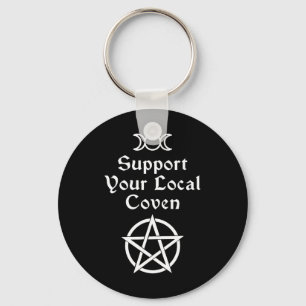Halloween Witch Costume Men Women Key Ring