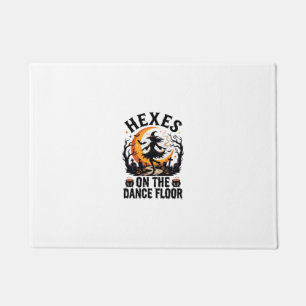 Halloween Witch Dance Night Doormat