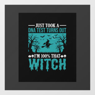 Halloween Witch DNA Test Design