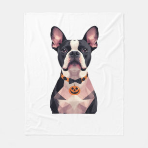 Halloween witch dog Classic T-Shirt Fleece Blanket