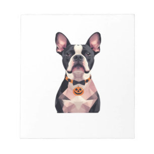 Halloween witch dog Classic T-Shirt Notepad