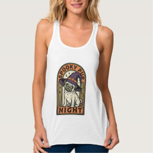 Halloween Witch Dog Vintage Engraving Shirt Design