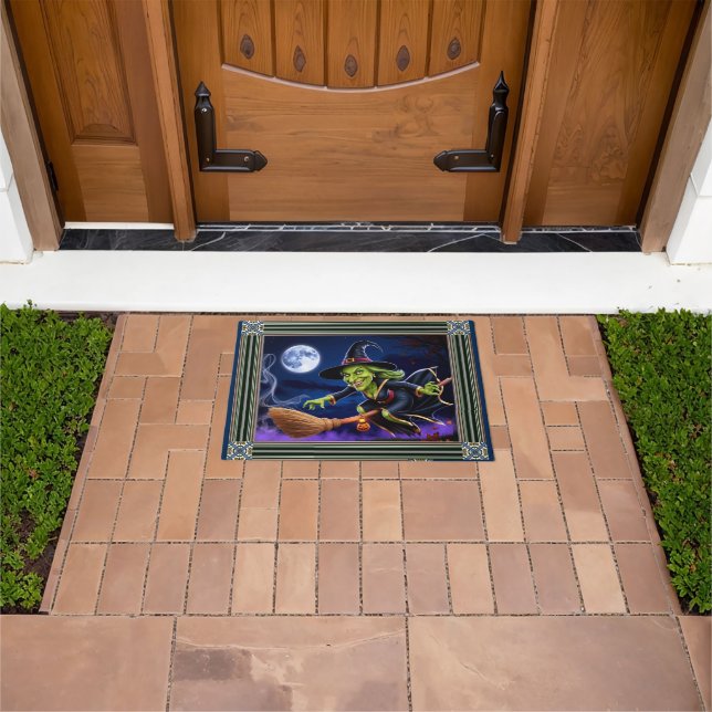 Halloween/Witch Doormat (Outdoor)