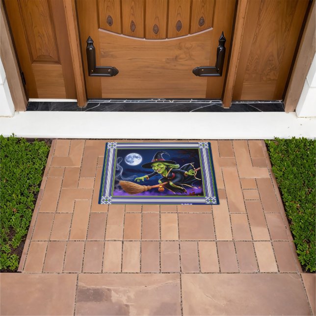 Halloween/Witch Doormat (Outdoor)