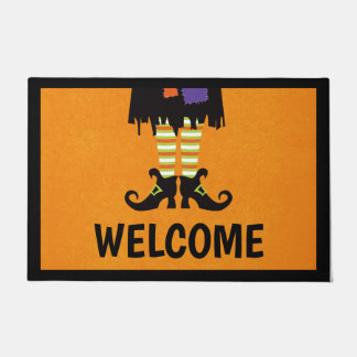 Halloween Witch Doormat