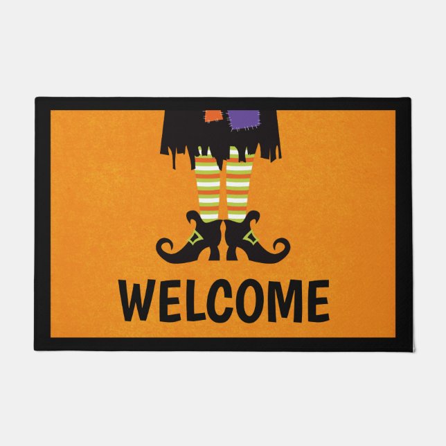 Halloween Witch Doormat (Front)