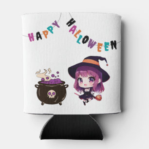 Halloween/witch/fall/October Can Cooler