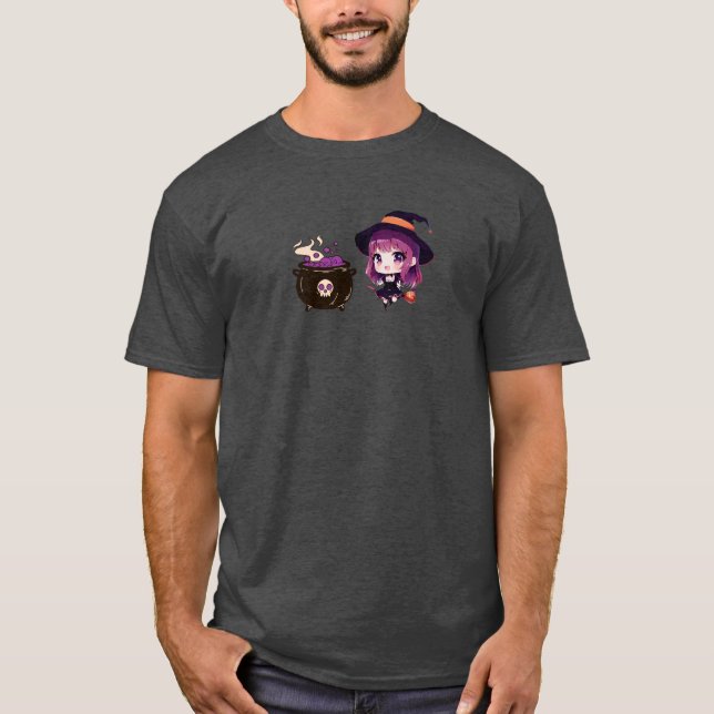 Halloween/witch/fall/October T-Shirt (Front)
