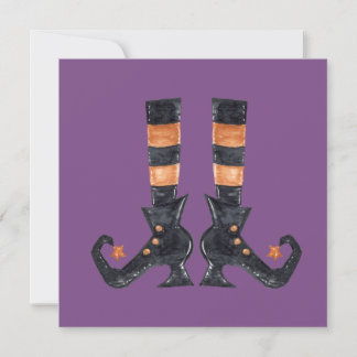 Halloween Witch Feet Personalised