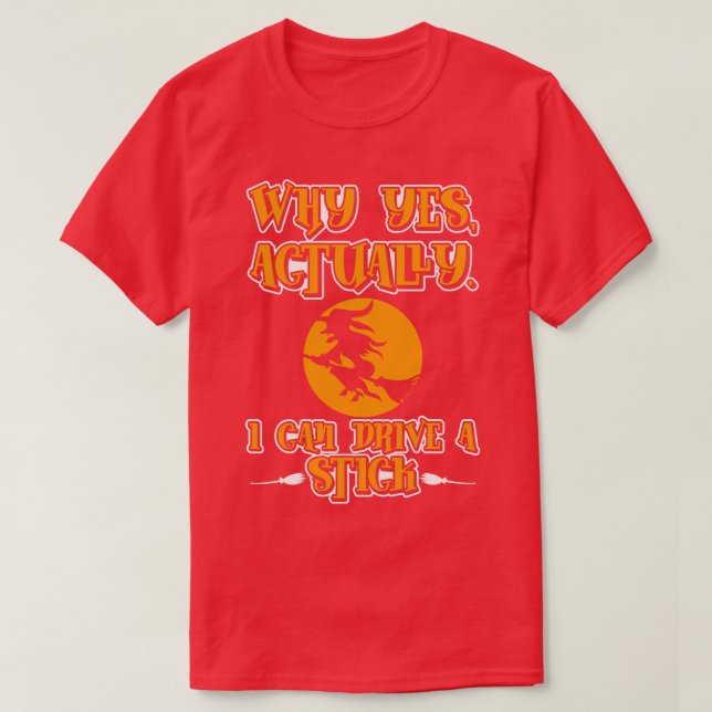 Halloween Witch Ghost Monster Horror Fans  T-Shirt (Design Front)
