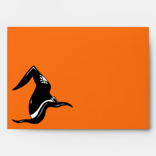 Halloween Witch Hat Envelope
