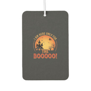 Halloween Witch Haunted House Boo Design_1 Car Air Freshener