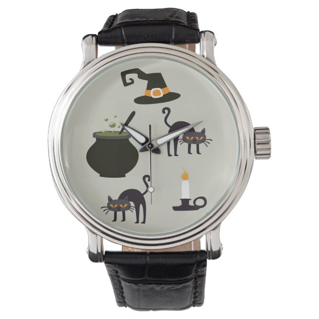Halloween Witch Items Watch (Front)