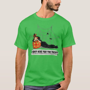 Halloween Witch Jack-O-Lantern, I'm Just Here For  T-Shirt
