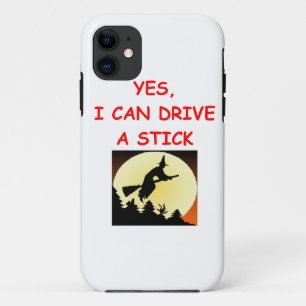 halloween witch joke iPhone 11 case