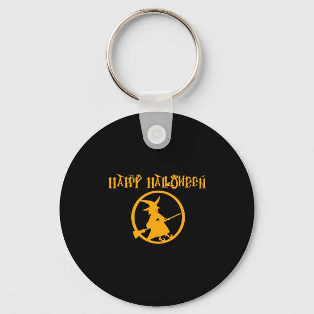 Halloween witch                             key ring (Front)