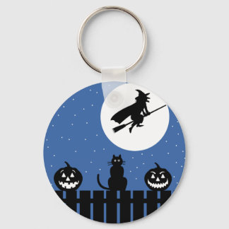 Halloween Witch Key Ring