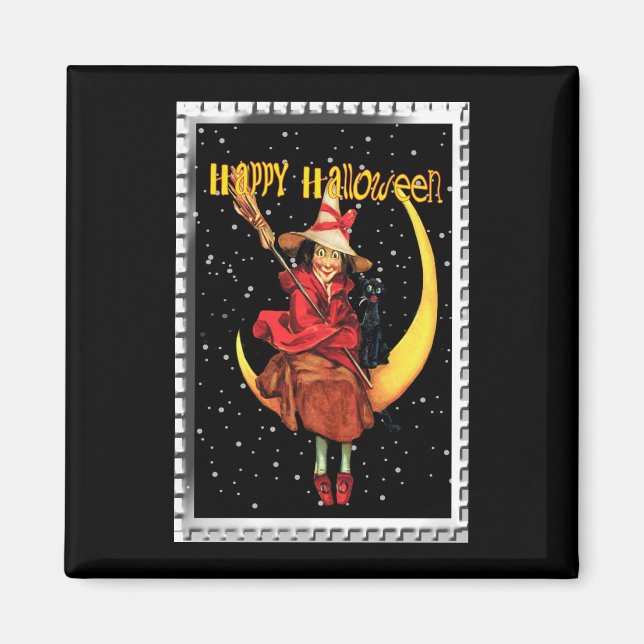 Halloween Witch Magnet (Front)