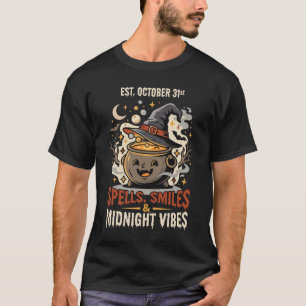 Halloween Witch Moon Magic (3) T-Shirt