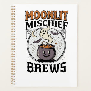 Halloween Witch Moon Mischief Planner