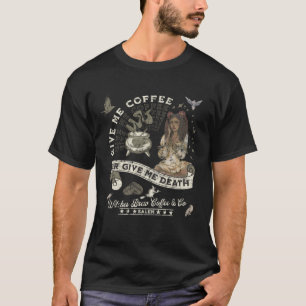 Halloween Witch Motif Witches Brew Coffee & Co Ret T-Shirt