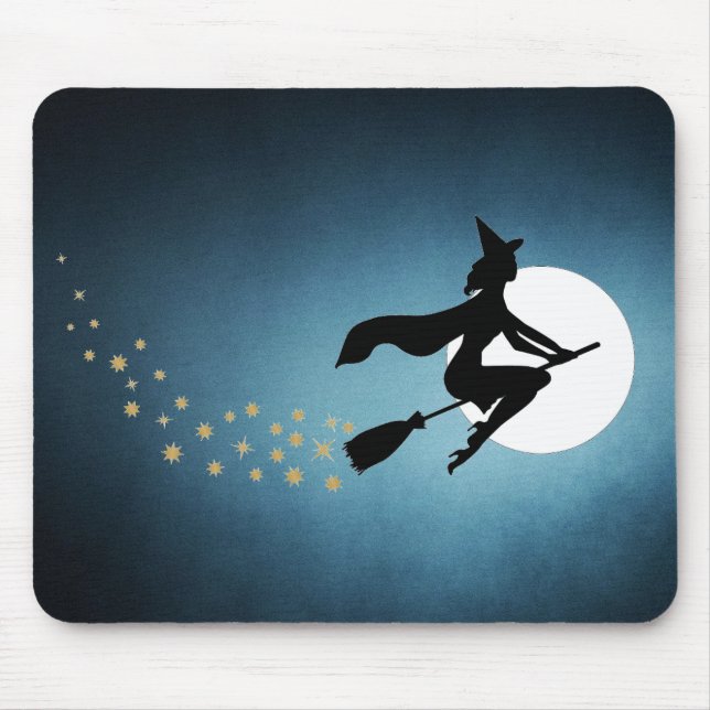 Halloween - Witch Mouse Pad (Front)
