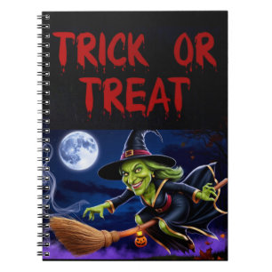 Halloween/Witch Notebook