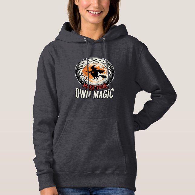 Halloween Witch Own Magic Vintage Shirt Design_1 (Front)
