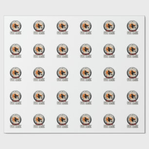 Halloween Witch Own Magic Vintage Shirt Design_1 Wrapping Paper