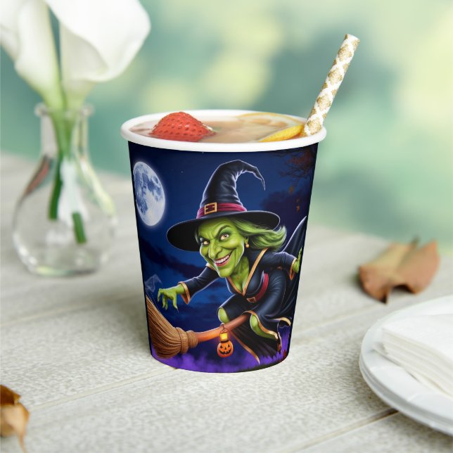 Halloween/Witch Paper Cup (Insitu)