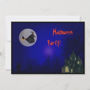 Halloween Witch Party Invitation
