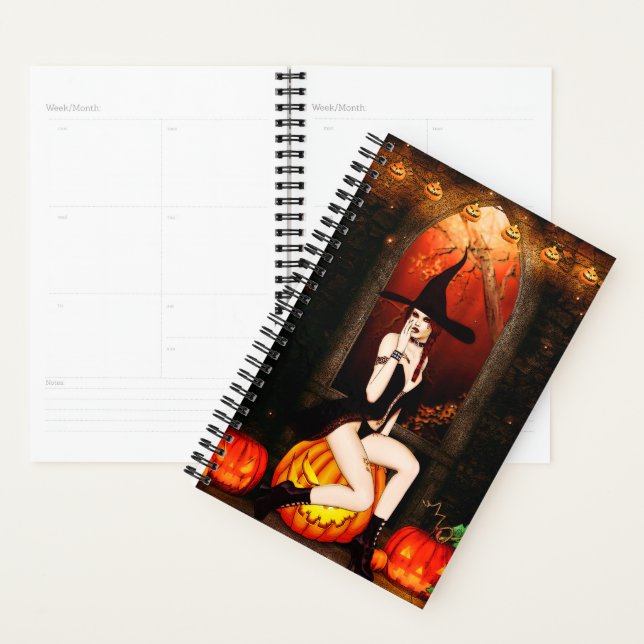 Halloween Witch Planner (Display)
