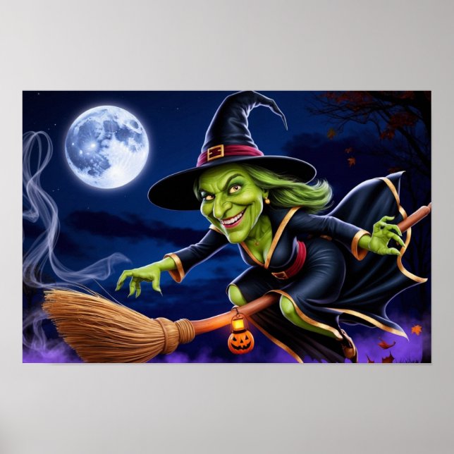 Halloween/Witch Poster (Front)