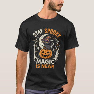 Halloween Witch Pumpkin Magic T-Shirt