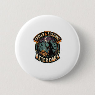 Halloween Witch Pumpkin Night 6 Cm Round Badge